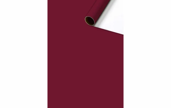 Budget ✨ Stewo Papier Cadeau Colour 70 Cm X 2 M Bordeaux – Emballage Cadeau 😍 1