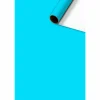 Bon marché ✨ Stewo Papier Cadeau Colour 70 Cm X 2 M Bleu Clair – Emballage Cadeau 😍 5