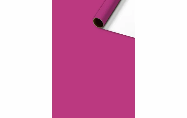 Tout neuf ⭐ Stewo Papier Cadeau Colour 70 Cm X 2 M Rose – Emballage Cadeau 🛒 1