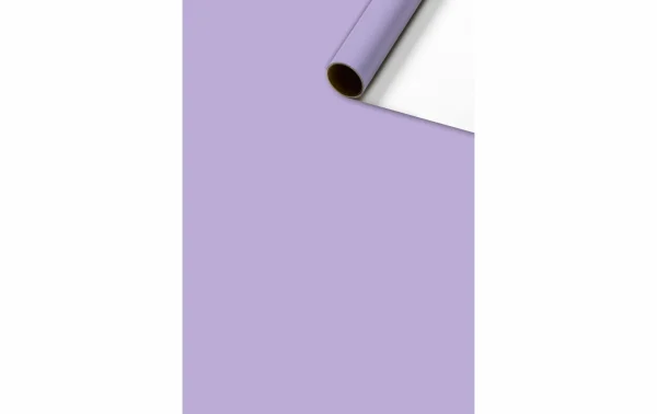 Promo ✨ Stewo Papier Cadeau Colour 70 Cm X 2 M Violet – Emballage Cadeau ⌛ 1
