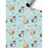 Meilleur prix ⌛ Stewo Papier Cadeau Matz Menthe/Orange – Emballage Cadeau 👍 7