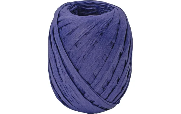 Meilleure affaire 🎉 Stewo Ruban Cadeau Raphia Bleu Foncé – Emballage Cadeau ⭐ 1