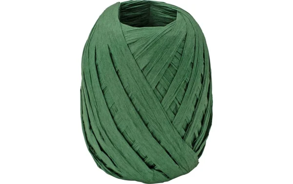 Nouveau 🎁 Stewo Ruban Cadeau Raphia Vert Foncé – Emballage Cadeau ⌛ 1