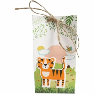 Promo 🥰 Cut My Cookies Sachet Cadeau Safari 6 Pièce/s, Multicolore – Emballage Cadeau ✨ 9