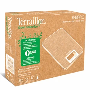 Remise ✨ Terraillon Bamboo – Balance De Cuisine 😉 7