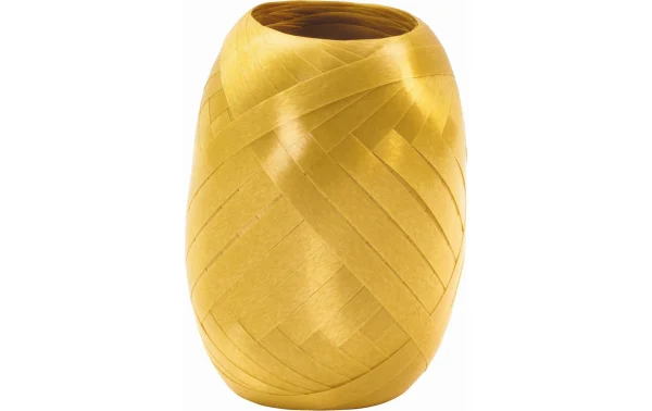 Meilleur prix 🛒 Stewo Ruban Cadeau Poly Ribbon Doré – Emballage Cadeau 🧨 1